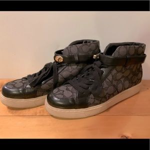 COACH buckle sneakers